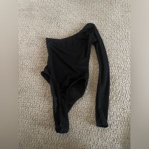 Pretty little thing one shoulder bodysuit